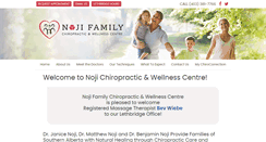 Desktop Screenshot of nojichiropractic.com